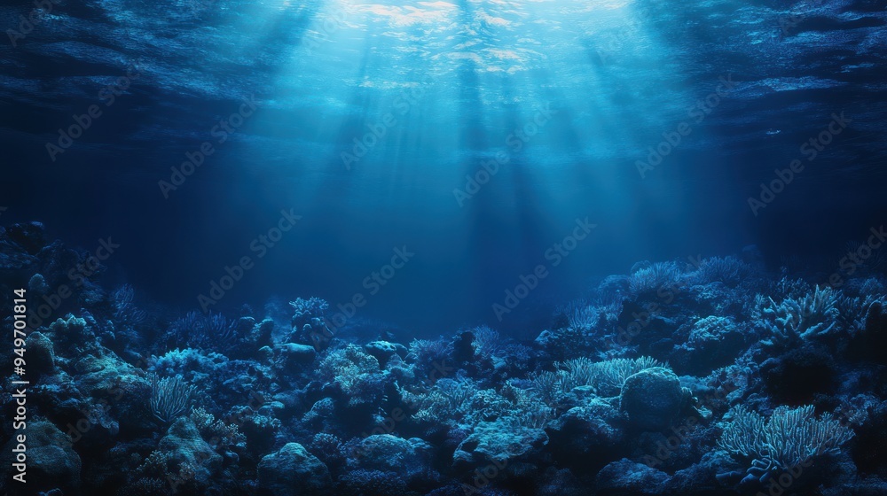 Underwater Sunlight Rays Underwater Sunlight Rays