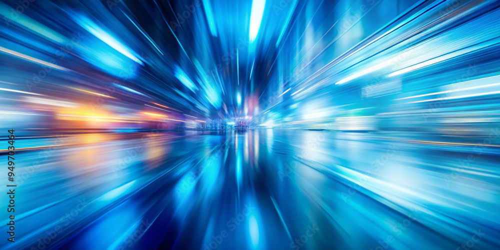 Blue Defocused Blurred Motion Abstract Background Blue Defocused Blurred Motion Abstract Background