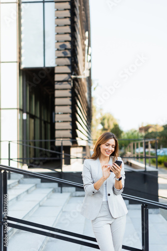 Woman enjoys a sunny outdoo...