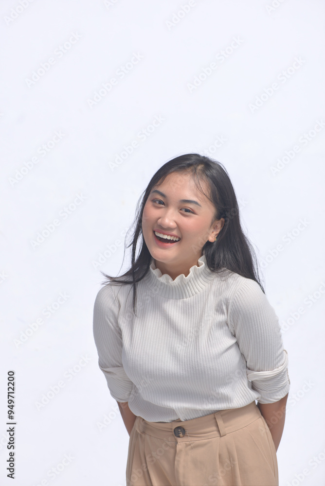 Young Asian Woman Poses and Expressions Young Asian Woman Poses and Expressions