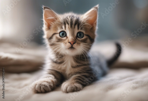 Cute little kitten