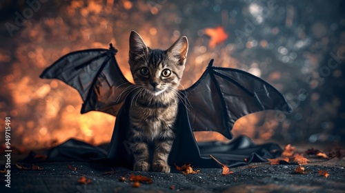 Feline Fright A Costumed Ca...