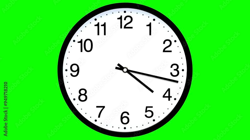 Motion Graphic Animated Design Art Background of analog clock Motion Graphic Animated Design Art Background of analog clock