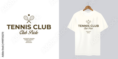 t shirt design, tennis logo