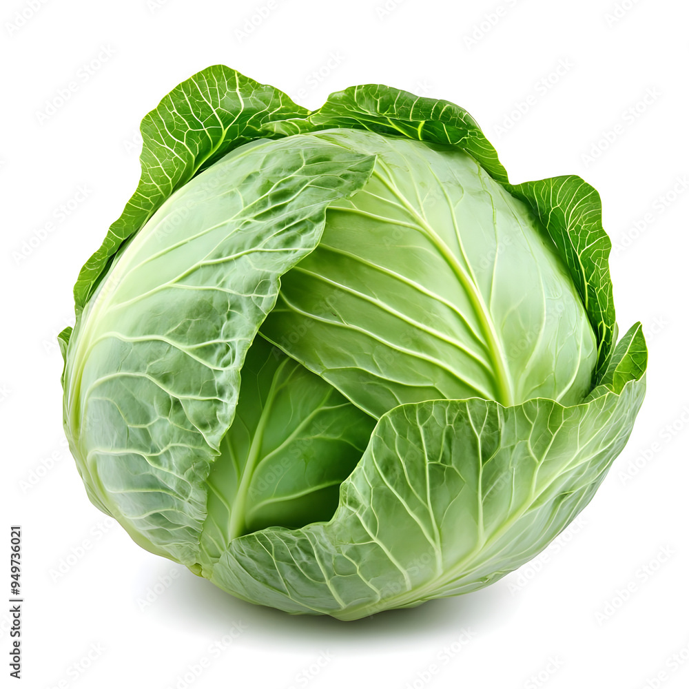 Fototapeta premium cabbage isolated on white background