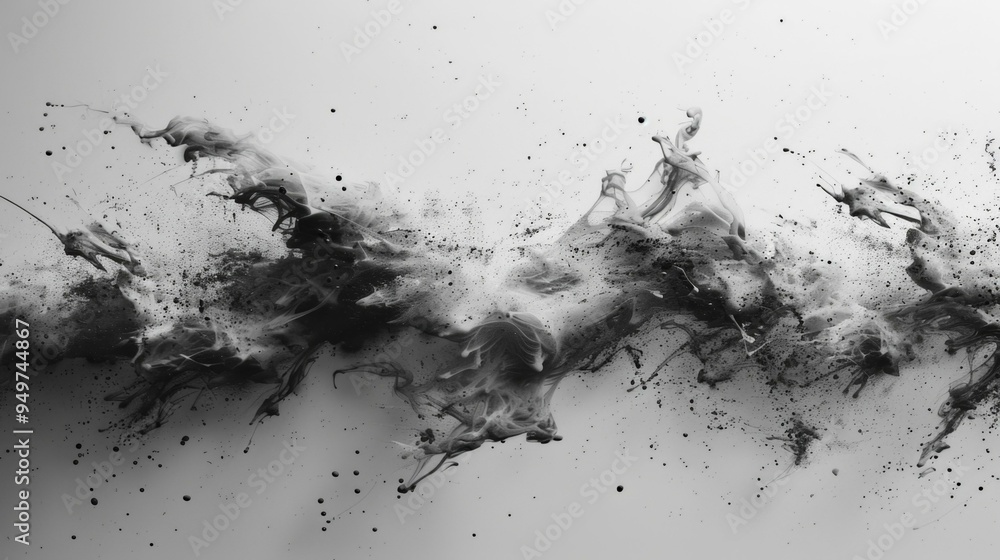 Fototapeta premium Abstract Art, Texture and Brushstroke Effects