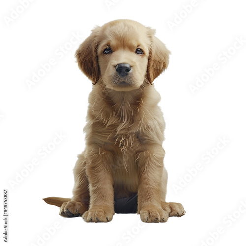 Adorable Golden Retriever Puppy