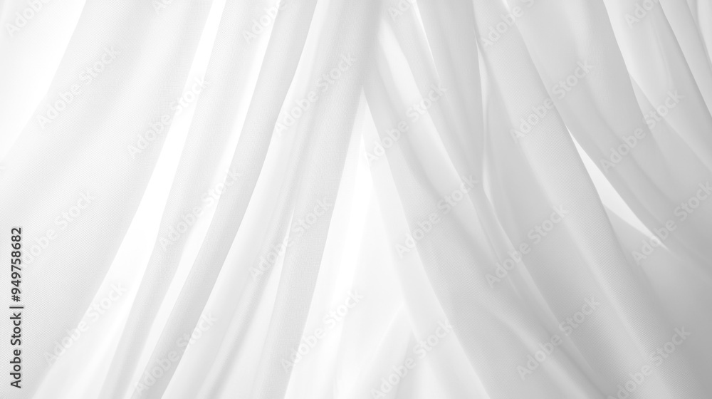 Soft white curtains background for graphic design or wallpaper. Soft white curtains background for graphic design or wallpaper.