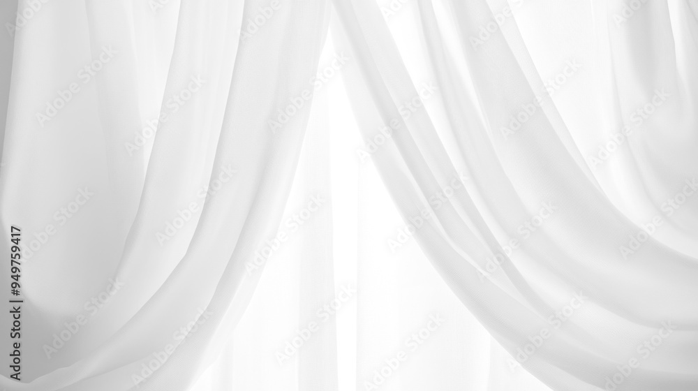 Soft white curtains background for graphic design or wallpaper. Soft white curtains background for graphic design or wallpaper.