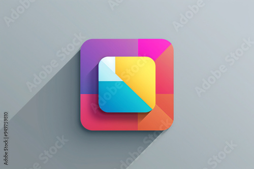 Free Download Colorful square icon with shadow on gray background


 - GFXLoad