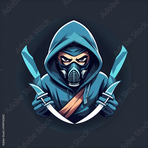 Ninja logo design identity branding photo