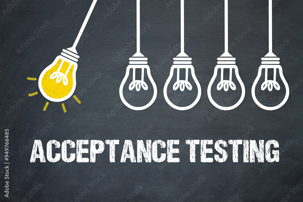 Fototapeta premium Acceptance Testing 