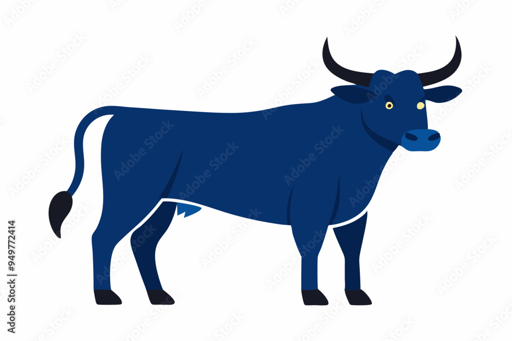 A Bull vector illustration A Bull vector illustration