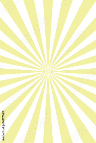 Gold color pastel sunburst background vector design. retro sunburst background