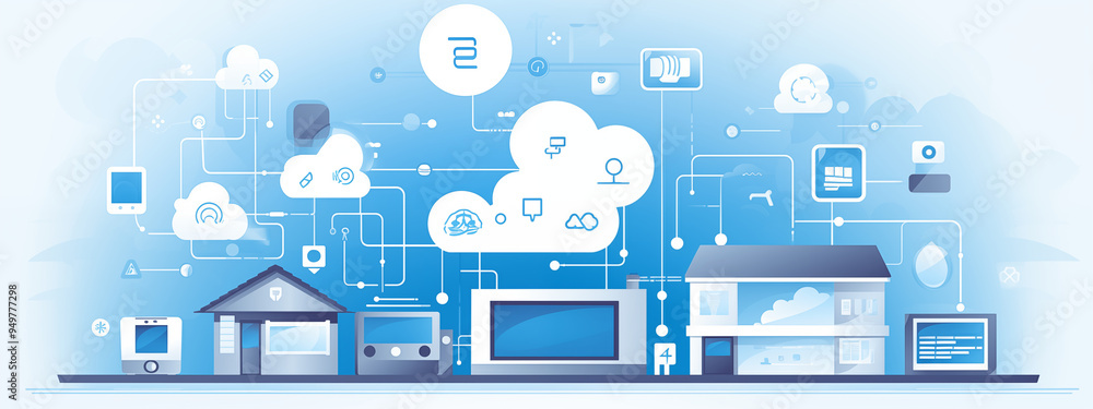 Smart Home Cloud Network with Multiple Connected Devices and Data Storage Smart Home Cloud Network with Multiple Connected Devices and Data Storage
