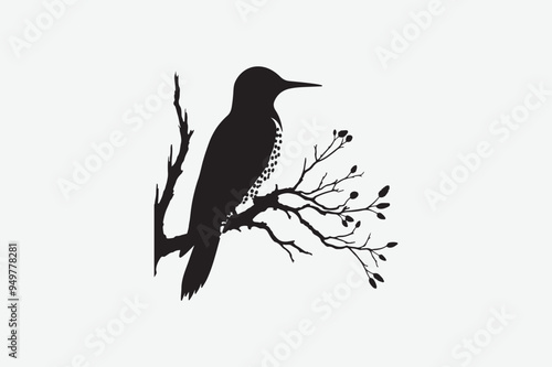 Sparrow Bird  vector art and illustration photo