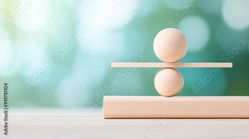 A visual representation of a balanced equation, symbolizing the careful consideration of risk and reward in decision making.