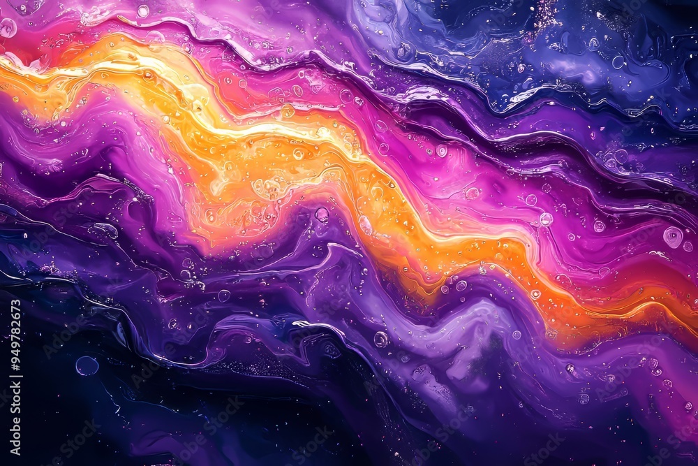 Liquid marble pattern mixed with digital and matte painting creates an abstract background that is seamless and colorful Liquid marble pattern mixed with digital and matte painting creates an abstract background that is seamless and colorful