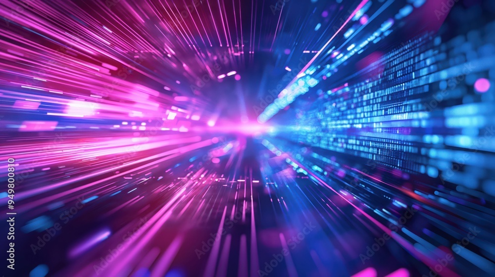 abstract modern pink and blue background with light rays and highspeed movement lines concept abstract modern pink and blue background with light rays and highspeed movement lines concept
