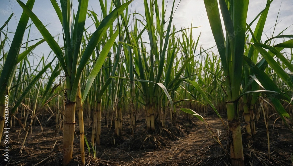 Fototapeta premium sugarcane plant
