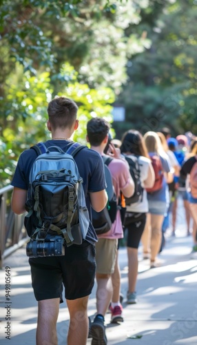 Freshmen Photography Walk on Campus: Exploring Architecture, Nature, and Candid Moments