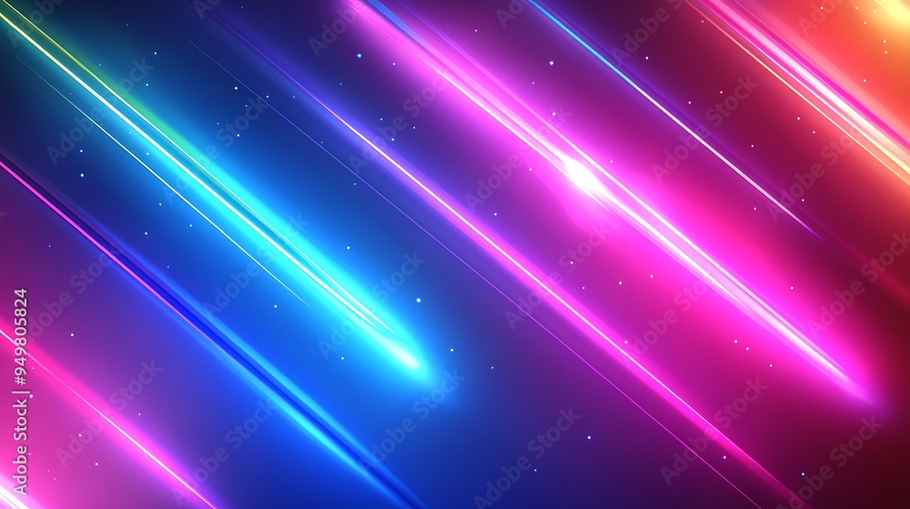 Abstract Digital Art with Vibrant Colors Abstract Digital Art with Vibrant Colors