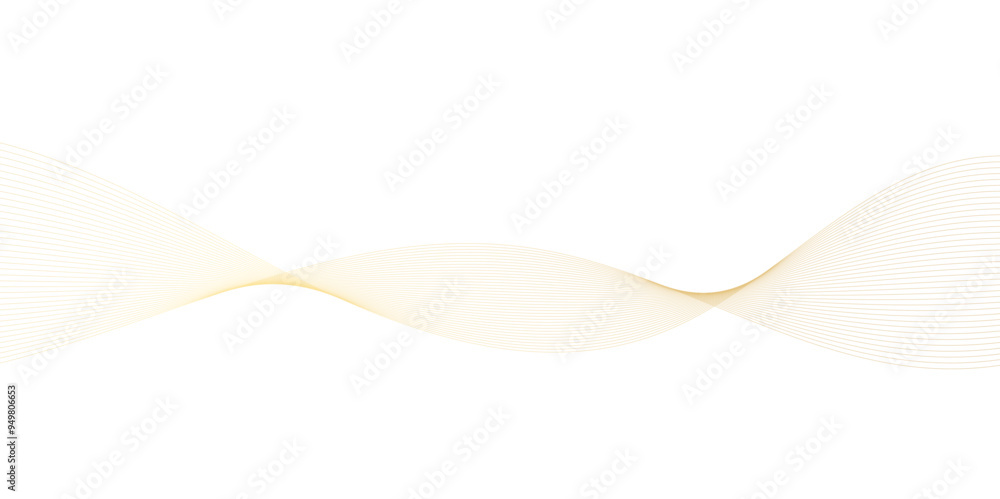 White background wave lines abstract design vector format 3d waves ...
