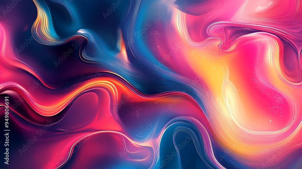 Abstract Swirls of Color Abstract Swirls of Color