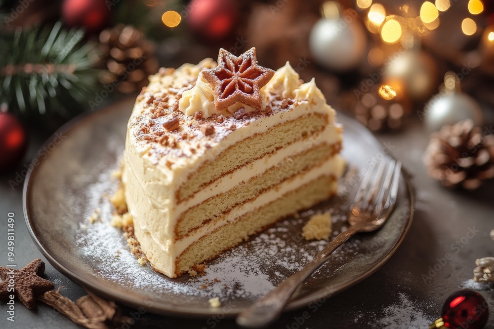 Eggnog Cake, A festive cake infused with the flavors of eggnog, nutmeg, and rum or brandy, often served during Christmas. Eggnog Cake, A festive cake infused with the flavors of eggnog, nutmeg, and rum or brandy, often served during Christmas.