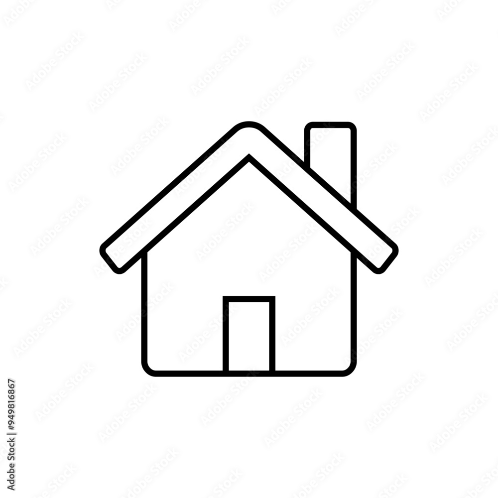 Hostel icon vector. Home illustration sign. House symbol or logo. Hostel icon vector. Home illustration sign. House symbol or logo.