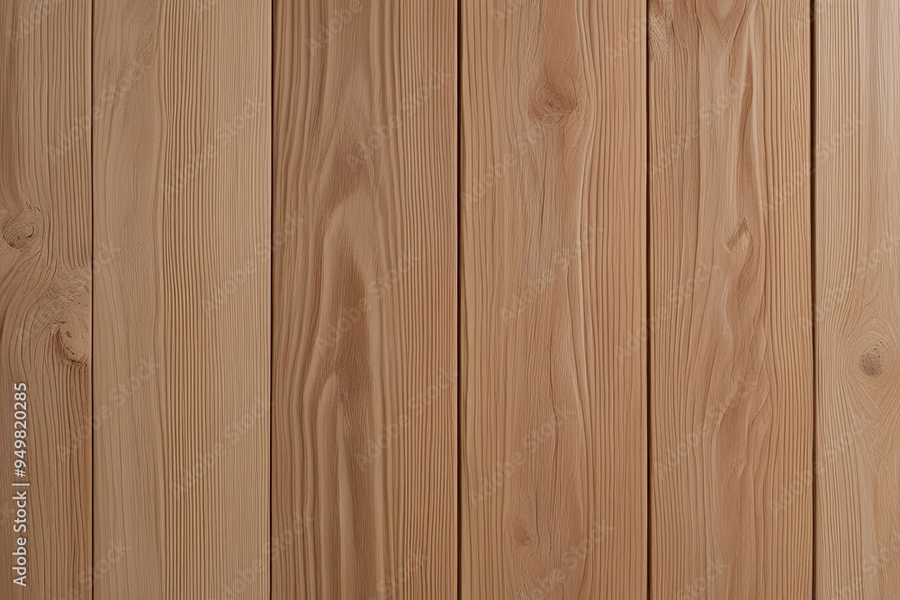 Obraz premium Patterned Oak Timber with Soft Beige Texture Background for Rustic Decor