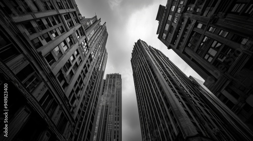 Fototapeta Naklejka Na Ścianę i Meble -  Chi city high-rises