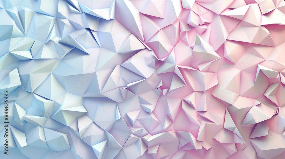 Abstract geometric seamless pattern with complex triangles and pastel shades, soft and stylish Abstract geometric seamless pattern with complex triangles and pastel shades, soft and stylish