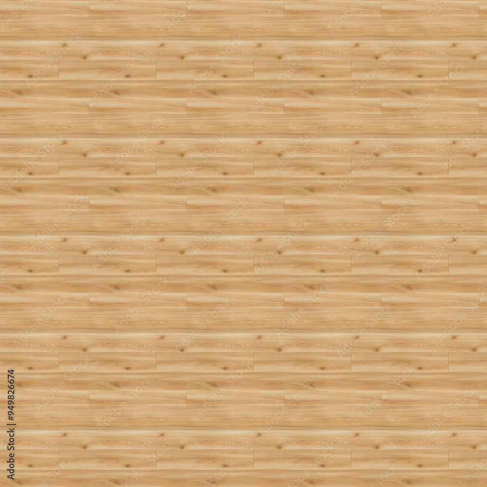 Fototapeta premium seamless oak wood texture tile bright brown wooden parquet flooring ground for surface mapping architecture game design 2d flat 