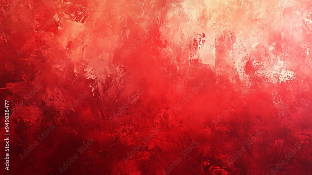Abstract Red Background with Wavy Shapes Abstract Red Background with Wavy Shapes