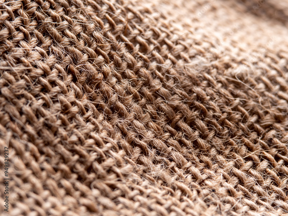 closeup natural rough woven burlap texture background closeup natural rough woven burlap texture background