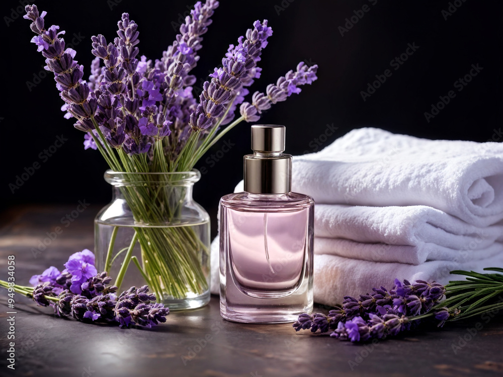 Lavender spa essentials