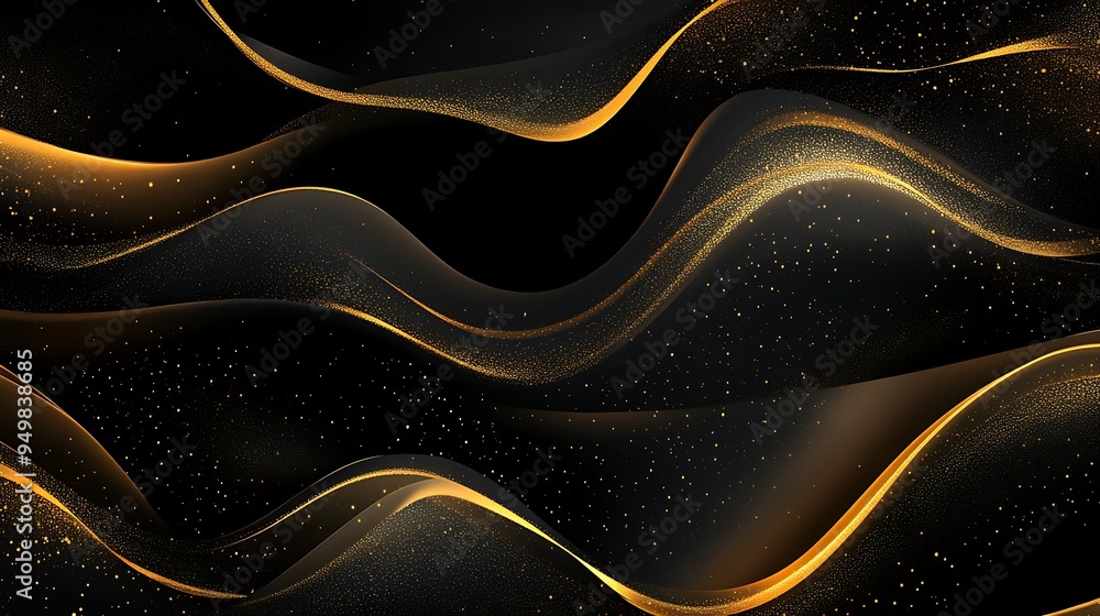 Abstract Geometric Pattern with Neon Lights Abstract Geometric Pattern with Neon Lights