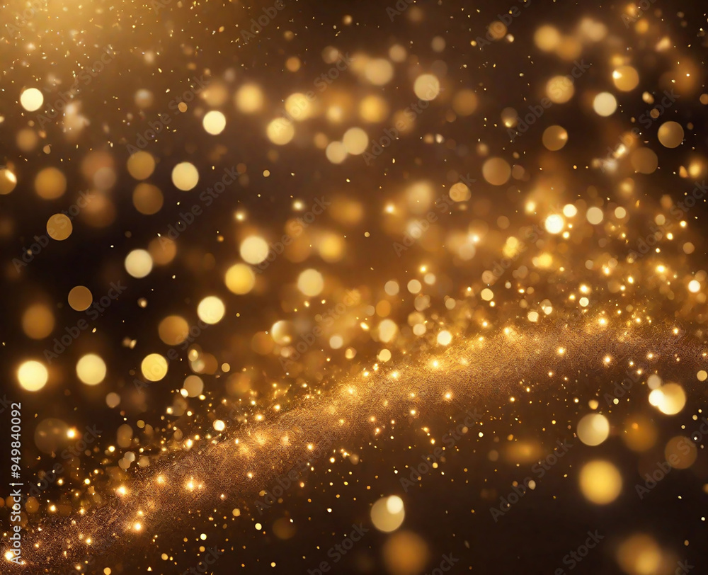 Fototapeta premium Gold, gold background, gold glitter, glitter, glitter background, glamorous, radiant, shining, golden light, glitter background, generative AI