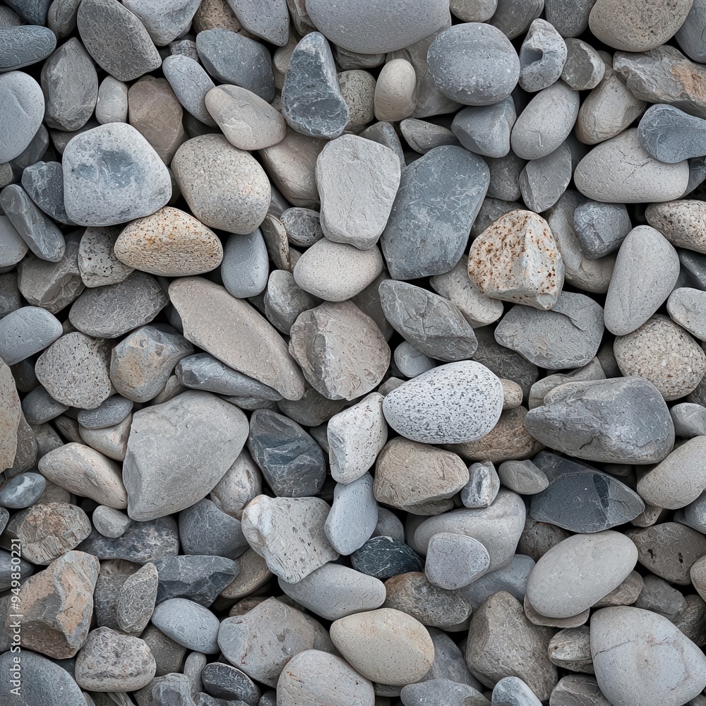 Fine gravel texture, macro shot, small stone details Fine gravel texture, macro shot, small stone details