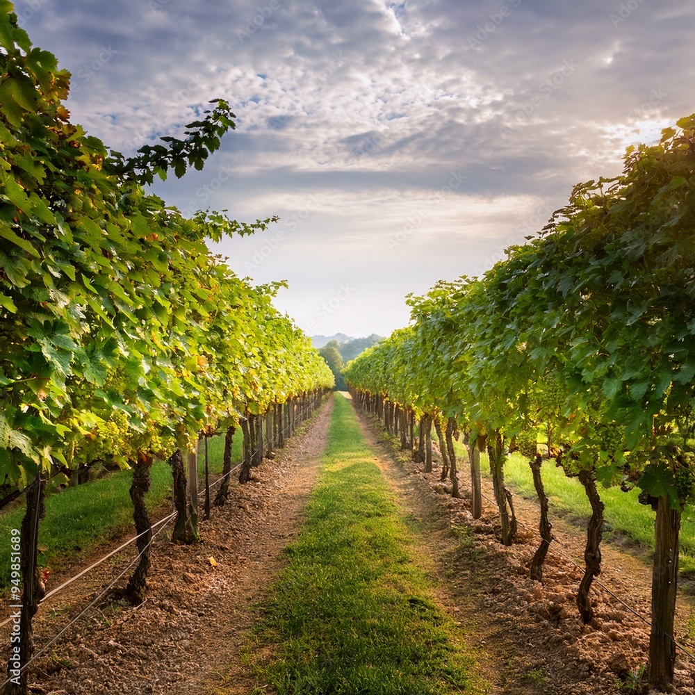 Naklejka premium grapevine, AI generated