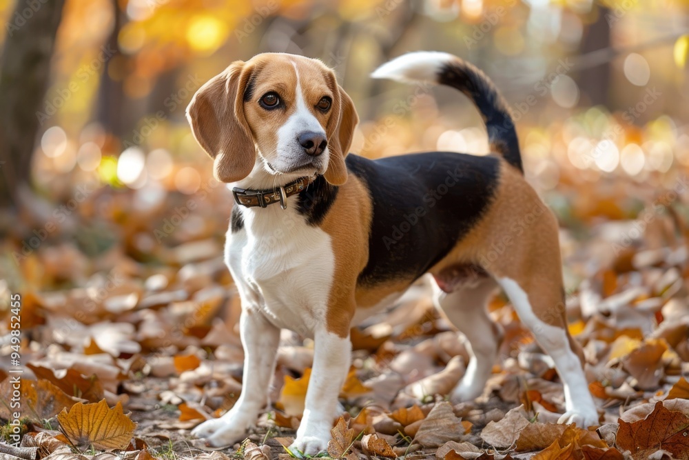 A beagle dog with a joyful smile gazes upward, radiating warmth and friendliness in its charming expression, A cheerful beagle wagging its tail, Ai generated A beagle dog with a joyful smile gazes upward, radiating warmth and friendliness in its charming expression, A cheerful beagle wagging its tail, Ai generated
