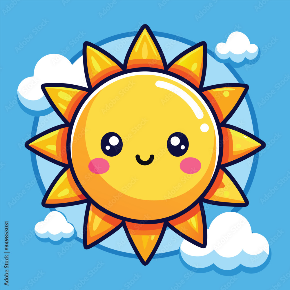 Sun png Vector Image Background Design , cute sun vector Sun png Vector Image Background Design , cute sun vector