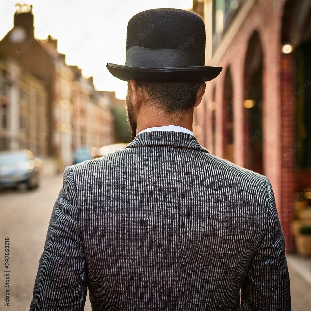 elegant British gentleman, AI generated elegant British gentleman, AI generated