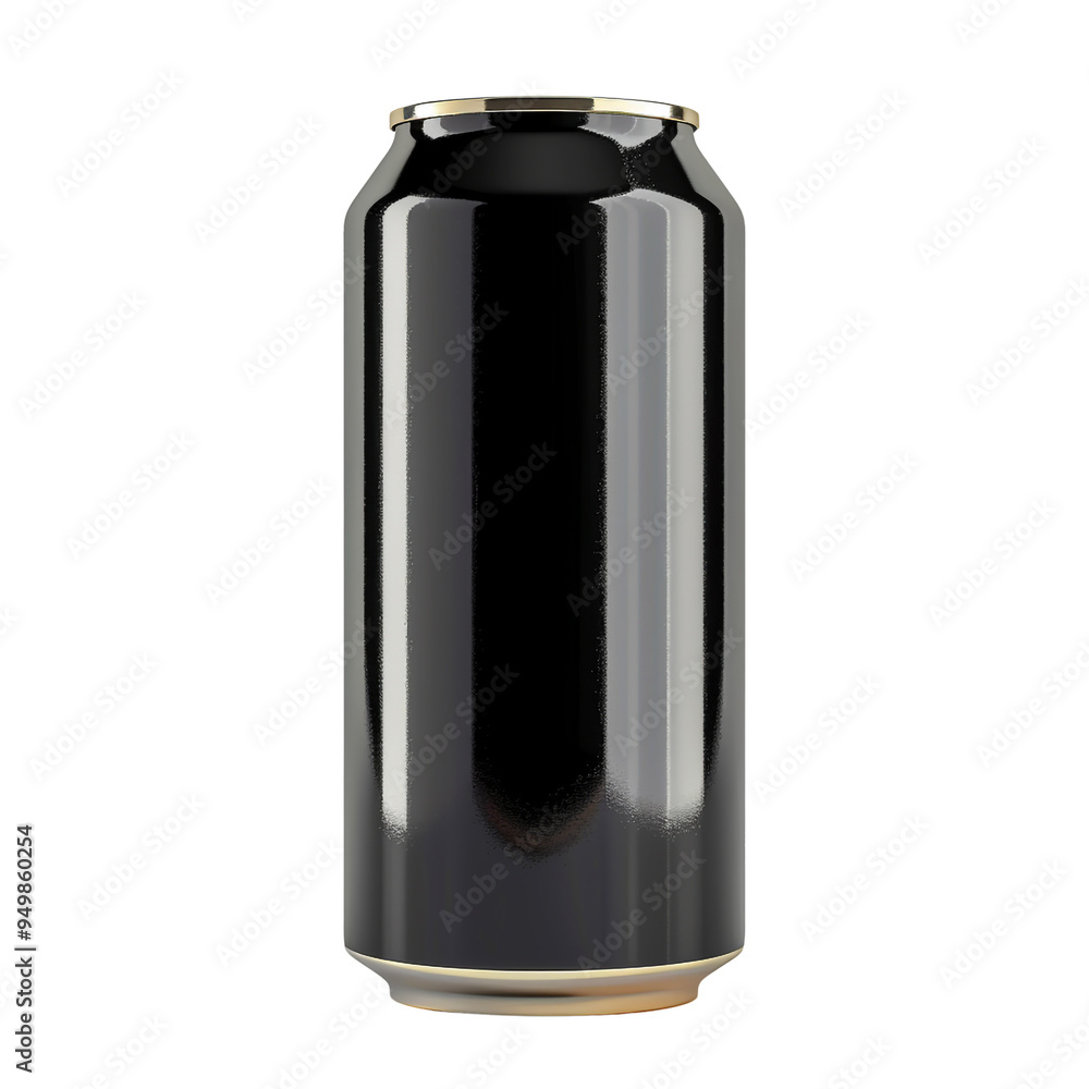 Black Aluminum Can Black Aluminum Can
