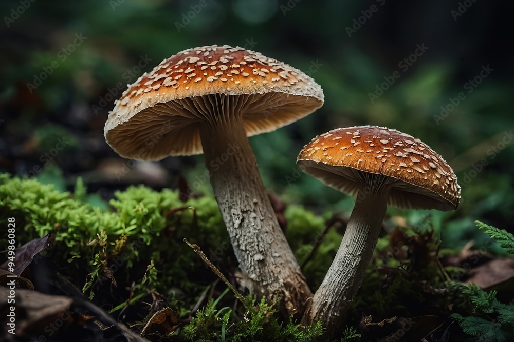 Fototapeta premium mushroom in the forest