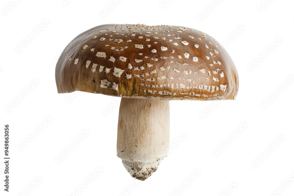 Closeup of a Brown Mushroom Closeup of a Brown Mushroom