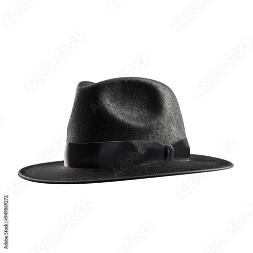 Black Fedora Hat