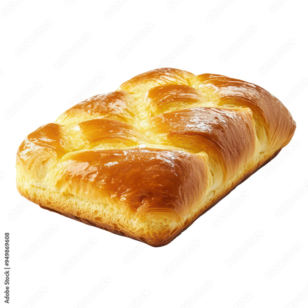 Brioche object isolated on transparent png. Brioche object isolated on transparent png.