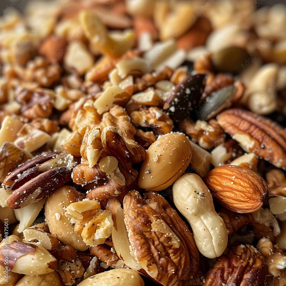 A helping of homemade nuttyprezel trail mix
A helping of homemade nuttyprezel trail mix